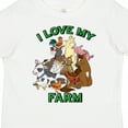 thumbnail image 4 of Inktastic I Love My Farm with Happy Farm Animals Boys or Girls Toddler T-Shirt, 4 of 5