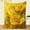 40x30inch(102cmx76cm), variant on Vibrant Yellow & Golden Mustard Floral Throw Blanket - Lightweight All-Season Polyester Bedspread, Machine Washable Soft Bedding for Couch, Sofa, or Bed - Ideal Housewarming Gift in Mustard-Yellow &