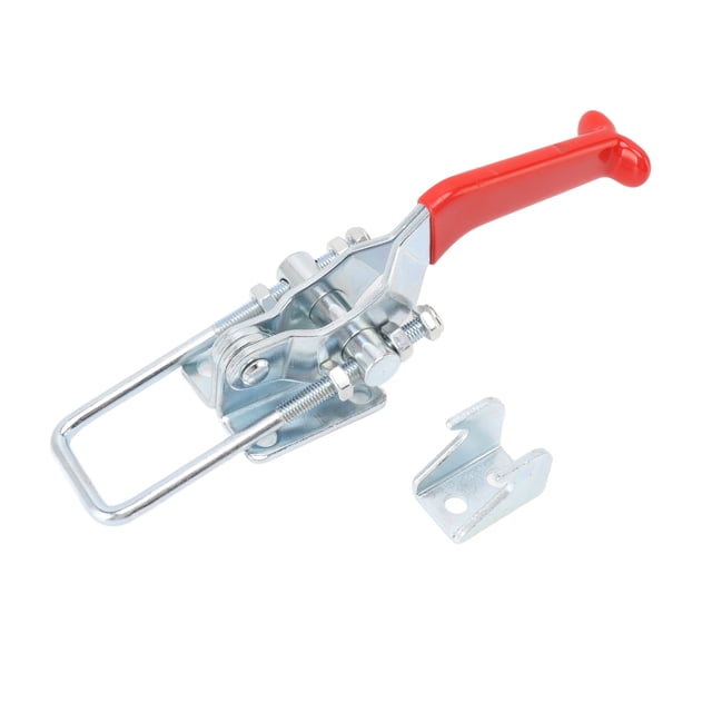 Serrure de Verrouillage à Bascule, Auto-Serrure à Verrou Réglable Serrure à Verrou à Bascule Serrure à Verrou à Traction Robuste pour Machine, Couvercle de Fumeur, Porte-Pneu et Plus