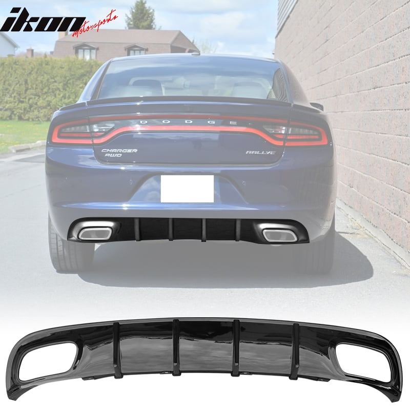 Fits 1520 Dodge Charger RT V2 Style Rear Diffuser