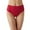 Haute Red, variant on b.tempt'd by Wacoal Women's B.Bare Hi Waist Thong, Sea Pink, Medium