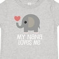 thumbnail image 4 of Inktastic Nana Loves Me for Grandkids Boys or Girls Baby T-Shirt, 4 of 5