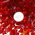 thumbnail image 3 of Uxcell 0.66 Pound Fire Glass Stone, 6-9mm Reflective Fire Pit Glass Rock for Fireplace, Red, 3 of 4