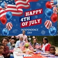thumbnail image 5 of JWshufel Independence Day Celebration Patriotic Event Versatile Party Decoration Long Lasting Fabric 4th of July Outdoor Indoor Usage, 5 of 6