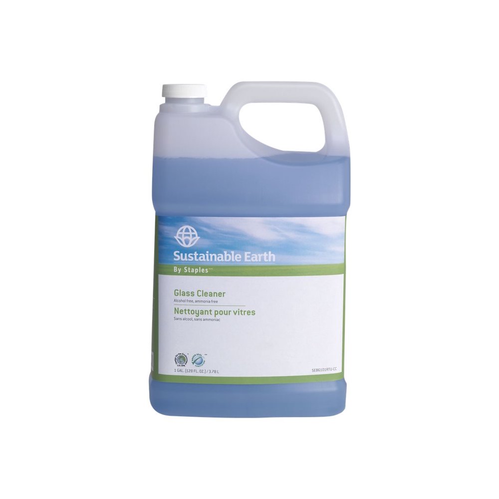 Sustainable Earth by Staples Cleaner liquid jerrycan 1 gal