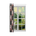 thumbnail image 3 of MKHERT Unicorn Blackout Window Curtain Drapes Bedroom Living Room Kitchen Curtains 52x84 inch, 3 of 3