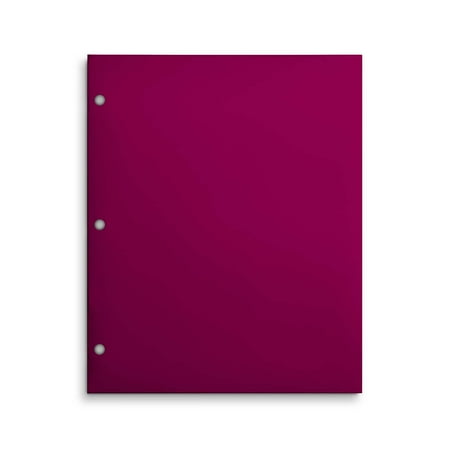 UPC: 0718103337588 | Staples 4-Pocket 3-Hole Punched Presentation Folder Pink 56214-CC