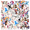 1A, variant on cartoon Unicorn Stickers, Waterproof Unicorn Sticker for Water Bottle Laptop Phone Cases Planner Skateboard Luggage Helmet Party Favor Decor, Ideal for Adults Teens Teacher Rewards