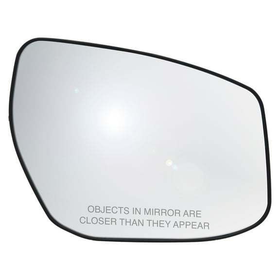 80286 - Fit System Passenger Side Non-heated Mirror Glass w/ backing plate, Nissan Sentra/ Altima 13-18, Maxima S 16-18, 5" x 6 9/ 16" x 7 5/ 8" Fits select: 2019 NISSAN MAXIMA S/SL/SR/SV/PLATINUM