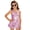 Cartoon Axolotl & Cherry Blossom Print, variant on Cartoon Ladybug & Heart Print Girls' Skirted One Piece Swimsuit - Quick Dry, Soft Stretch Swim Dress for Beach & Pool Fun