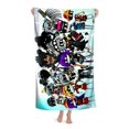 thumbnail image 3 of Murder Drones Toalla de playa de secado rápido con diseño temático, regalo para mujeres y niñas, ideal para cumpleaños, fans, amantes de la música, uso en la playa o al aire libre,78*180cm, 3 of 6