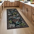 thumbnail image 3 of Runner Rugs for Hallway, Yamaziot 2'x10' Rug Runner Non Slip Floor Carpet Runner Farmhouse Rug for Kitchen Entryway Outdoor Patio, Natural Jungle Animals Decor, 3 of 8