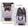 thumbnail image 6 of 16" Laptop Briefcase for Work Travel Laptop Shoulder Bag Carrying Handbag Laptop Case Seashells and Bows, 6 of 8