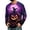234#Dark Purple, variant on Men Crew Neck Shirt Pumpkin Graphic Long Sleeve Halloween Sweatshirt