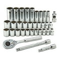 thumbnail image 2 of Proto 3/8"Drive SAE/Metric Chrome Socket Wrench Set, Number of Pieces: 34 J52230, 2 of 2