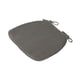 thumbnail image 2 of Cojín de pana para silla, cojín para taburete con lazos, cojín de esponja, cojín para asiento, cojín para silla para del té, sofá para Gris, 2 of 9