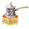 thumbnail image 3 of Lipstore Turkish Coffee Pot Anti Scald Handle Boiling Milk Warmer for Restaurant Home 720ml, 3 of 8