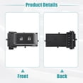 thumbnail image 6 of Car Door Lock Switch Replacement Fit for Chevy Silverado 1500 2008-2009 10363353 901-160 Black, 6 of 8