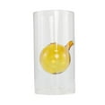thumbnail image 1 of Glass Oil Lantern, Romantic Light Nordic Gifts Crafts Diffuser Candlestick Vase, yellow, 1 of 9
