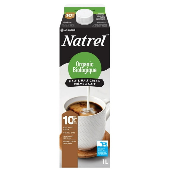 Crème à café biologique 10 % Natrel 1 L