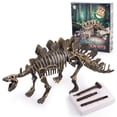 thumbnail image 1 of Juego de dinosaurios de excavación, kit de excavación de fósiles de dinosaurio para niños, juguetes educativos realistas de ciencia para niños, niñas (Stegosaurus) Sailing Electrónica, 1 of 3
