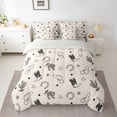 thumbnail image 2 of Manfei Western Horse Shoes Bedding Comforter Set 7pcs for Kids, Cowgirl Cowboy Queen Bedding Sets, Cartoon Cactus Reversible Queen Sheet Sets, Super Cozy Room Decor, 2 of 7