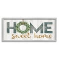 thumbnail image 4 of Stupell Industries Home Sweet Home Phrase Country Green Wreath Typography, 24 x 10, Design by Marla Rae, 4 of 5