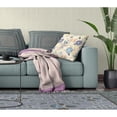 thumbnail image 5 of 16" Everest Peacock Broadcloth Blown and Closed Pillow in Multi-Color Fabric, 5 of 5
