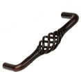 thumbnail image 3 of GlideRite  3-3/4-inch Screw Center Twisted Birdcage Cabinet Hardware Pull - Rustic Bronze (Pack of 10), 3 of 5