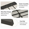 thumbnail image 3 of [Luckynote]Full Size Platform Bed , Metal Bed Frame with Charging Station, No Box Spring Needed, (Beige), Noise Free,Easy Assemble., 3 of 10