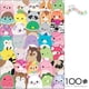 thumbnail image 3 of Rompecabezas Buffalo Games Squishmallow Buddies 100 piezas, 3 of 5