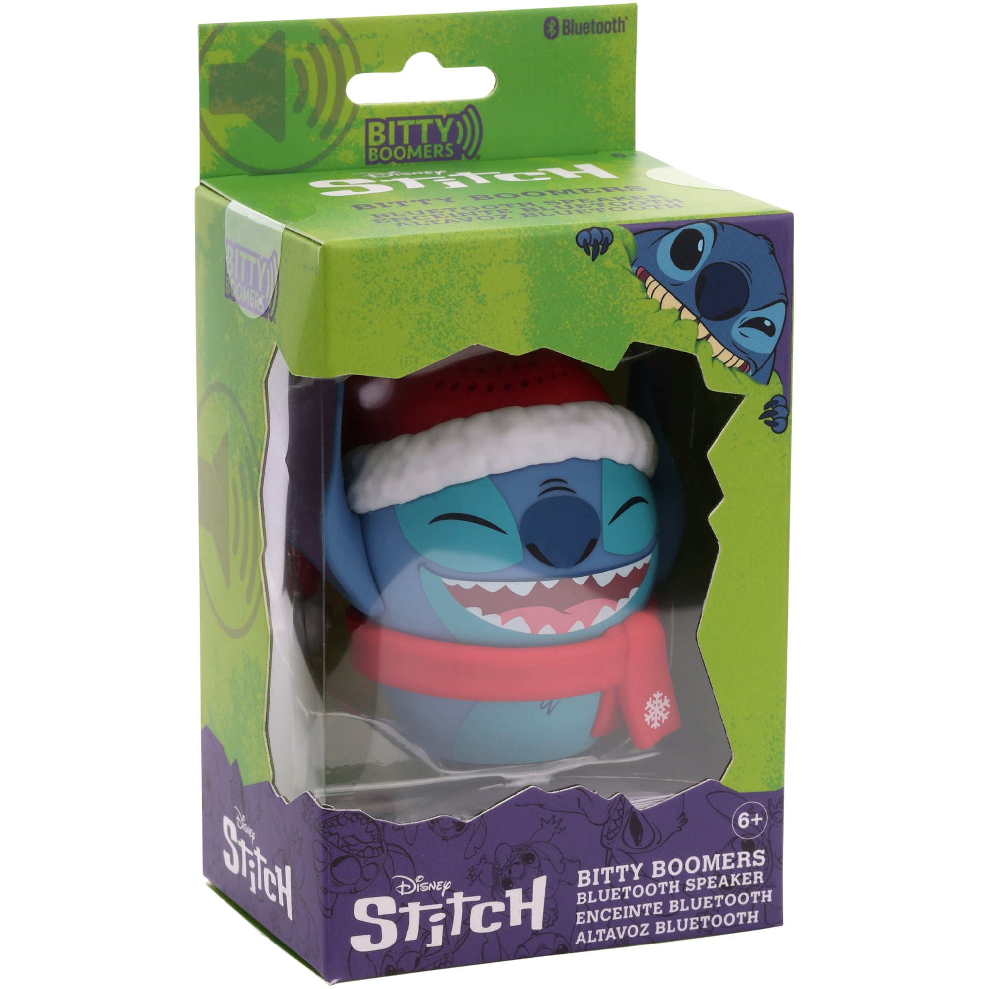 Bitty Boomers Disney Stitch with Sunglasses Bluetooth Speaker, Multicolor 