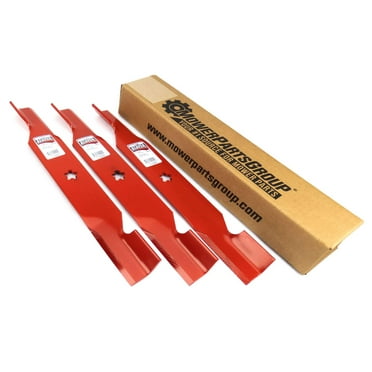 (3) Reaper 54" Hi Lift Blades for Husqvarna Replaces 187254 187256 Made in USA