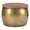 Brass, variant on Linon Reid Small Wood and Metal Drum Table with Storage in Pewter