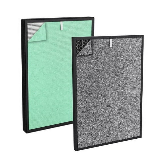 Turonic 4-in-2 Replacement Filter for Air Purifier for Home Turonic PH950 - with True HEPA13 Filter, Cotton filter, Activated Carbon and Cold Catalyst filter