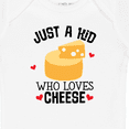 thumbnail image 4 of Inktastic Cheese Lover Kids Boys or Girls Baby Bodysuit, 4 of 5