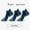 Navy Blue(3 pairs), variant on Hehanda 3 Pairs Outdoor Sports Socks for Men & Women, Thin Running Socks, Breathable, Quick-Dry, Low Cut, Summer