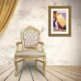 thumbnail image 3 of Vintage Apple Collection 21x32 Gold Ornate Wood Framed with Double Matting Museum Art Print Titled - Monte Carlo Tennis, 3 of 4