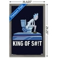 thumbnail image 3 of Rick And Morty - Toilet Wall Poster, 14.725" x 22.375", Framed, 3 of 6
