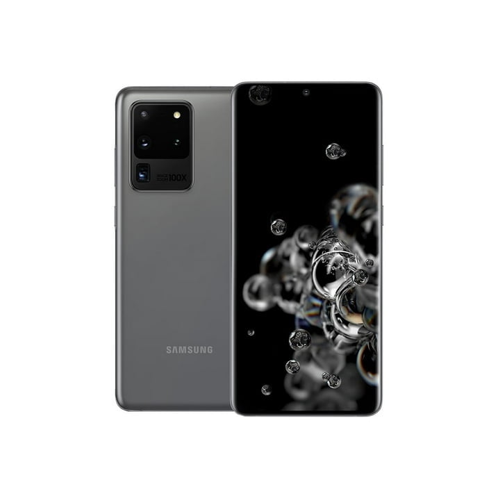 SAMSUNG Unlocked Galaxy S20 Ultra, 512GB Cosmic Gray - Smartphone