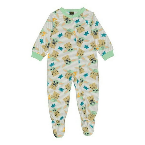 Star Wars Mandalorian Grogu Blanket Sleeper Pajama (4T)