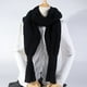 thumbnail image 4 of Minnieouse Bufandas tejidas de lana para mujer, cálidas y acogedoras, ligeras, portátiles, estilo europeo, bufanda larga de invierno para mujer Accesorios de disfraces Gris claro, 4 of 6