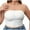 Bras for Women White, variant on Womens Plus Size Bandeau Bras, Strapless Bra for Women Front Closure Bandeau Bra Seamless Wireless Non Padded Tube Top Bra Full Support XL-4XL