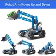 thumbnail image 2 of Robotic Arm Kit, Robot Kit for Kids Age 8+,STEM Building Toys 4-DOF Electronic Programming DIY Robots for Boys and Girls, Educational Science Projects,Cool Xmas Birthday Gifts for Kids., 2 of 6