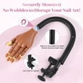 thumbnail image 4 of Adonafy de mano Magnetic Practice para uñas acrílicas con kit, 4 of 7