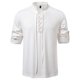 thumbnail image 1 of pstuiky camisas de manga larga para hombre, Cárdigan informal de manga larga con cuello alto y tirantes ajustables para hombre top de hombre xxl, 1 of 9