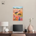 thumbnail image 3 of Horses in Beautiful Pasture II Canvas Trendy Western Print by Art Remedy, Gallery Wrapped, 16" x 24", 3 of 7