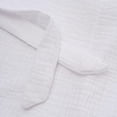 thumbnail image 6 of Amazhiyu Women's Cotton Gauze Short Sleeve V Neck Wrap Mini Dress Summer Casual, 6 of 6