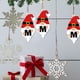 thumbnail image 5 of Juego de 26 adornos colgantes acrílicos navideños con diseño de Papá Noel | Adornos navideños DIY para decorar la puerta de la pared o la fiesta en casa | Manualidades navideñas para regalar, 5 of 6