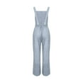thumbnail image 6 of GILIGEGE Womens Overalls Casual Loose Jumpsuit Wide Leg Pants Sleeveless Bib Overalls Baggy Pants Overalls for Women Womens Rompers for Summer Overalls Fashionable Suspender Long Jumpsuit Pocket, 6 of 6